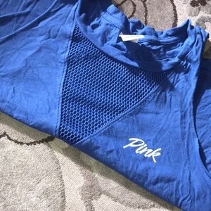Tank top with mesh